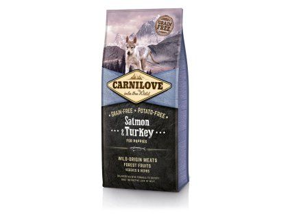 Carnilove Salmon & Turkey for Puppy 12 kg