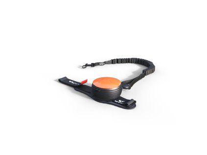 Vodítko Lishinu Bungee oranžové