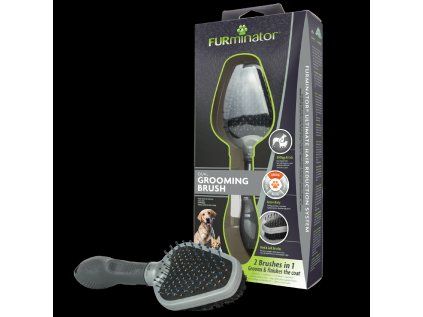 FURminator vyčesávací oboustranný kartáč pro péči o srst