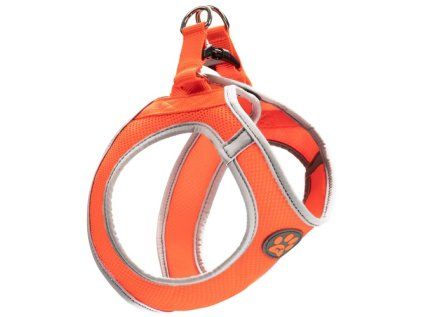 Postroj Gimborn Alfresco Mesh L 47-50 cm oranžový