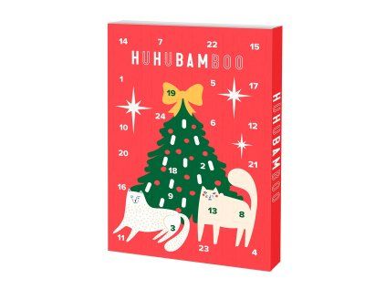 Huhubamboo adventní kalendář pro kočky