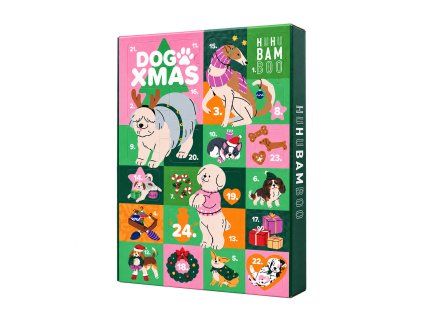 HUHUBAMBOO adventní kalendář pro psy 2026, 100 g