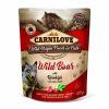 Kapsička Carnilove Dog Paté Wild Boar with Rosehips 300 g