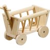 Flamingo doplněk pro hlodavce vozík NATURE WOOD MANGER HANDCART 20 cm