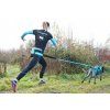 I-Dog ALM Opale vodítko s amortizérem střední pes, modré 240cm