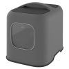 GIMCAT Smart Olimpia kryté WC, antracitové 51x39,5x44cm